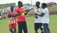 CK Akonnor in chat with his technical team