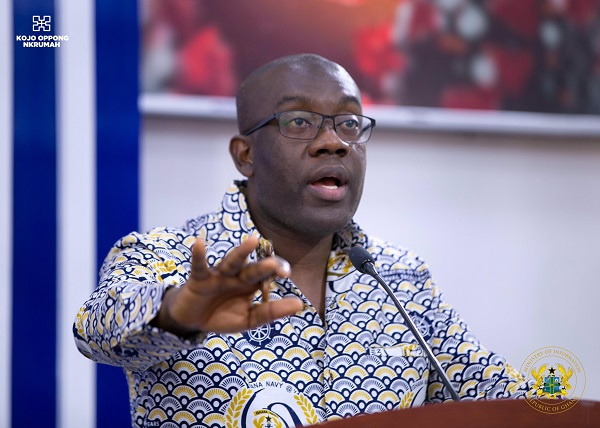 Kojo Oppong-Nkrumah is minister-designate for Information