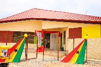 A photo of the newly built library in Moree in the Central region