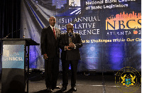 President Nana Addo Dankwa Akufo-Addo with his award