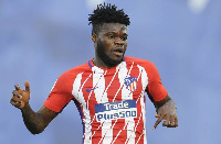 Former Atletico Madrid midfielder Thomas Partey