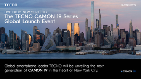 TECNO CAMON 19 Series Global Launch Invitation