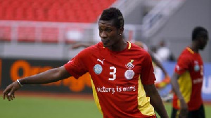 Asamoah Gyan Victory