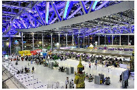 File photo: A busy airport