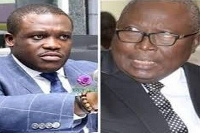 MP for Ningo-Prampram, Sam Nartey George and former Special Prosecutor, Martin Amidu