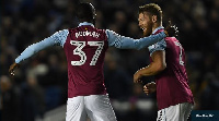 Adomah's goal helped Aston Villa secure a draw