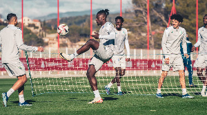 Mohammed Salisu Training