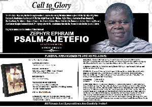 Psalm Adjeteyfio was buried on Saturday, June 4, 2022