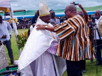 John Mahama congratulated the new Bishop