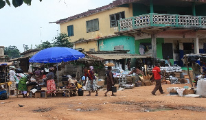 File Photo Of Portion Of Teh Denu Market