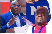 Dr. Mahamudu Bawumia and Justin Kodua of the NPP