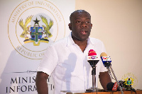 Kojo Oppong Nkrumah, Information Minister