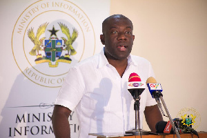 Kojo Oppong Nkrumah, Information Minister