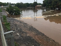 Some parts of Damongo got flooded