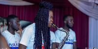 Doreen Esi is a Ghanaian female gospel saxophonist