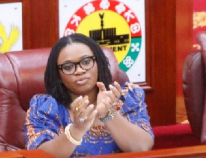 Chairperson of the Electoral Commission, Mrs. Charlotte Osei