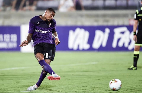 Fiorentina forward Kevin-Prince Boateng