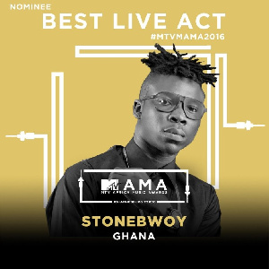 Stonebwoy MTV Awards