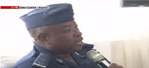 DSP Samuel Kojo Azugu, Commander in charge of the National Security SWAT team