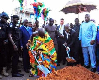 Otumfuo has ordered that the 5,000 traders and hawkers  must also be properly relocated