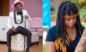 Dancehall musician, Shatta Wale and ex-girlfriend Michy