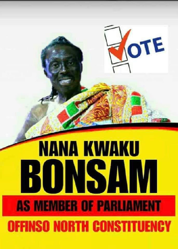 Kwaku Bonsam wants to contest the Offinso North seat