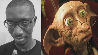 Picture of Ameyaw Debrah compared to a Dobby