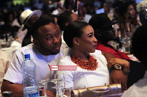 Oladunni Churchill and Tonto Dikeh