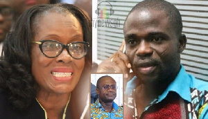 Madam Gloria Akuffo, Manasseh Azure and Zoomlion Boss