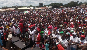 NDC supporters at a rally (File Photo)