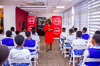 St. Mary’s students “Job Shadow” at Absa Bank