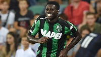 Sassuolo midfielder Alfred Duncan