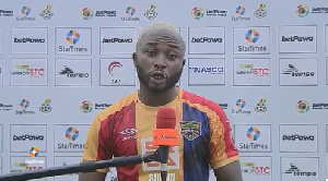 Captain of Accra Hearts of Oak Gladson Awako