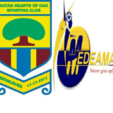 Hearts vs Medeama ends in stalemate