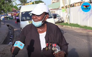 Private Joseph Ashitey Hammond, Second World War veteran