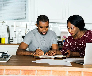 Couple Book Reading