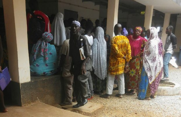 Patients had to return as doctors were not available to attend to their needs.