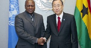 Ban Ki Moon Mahama