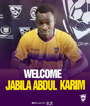 Abdul Karim Jabila joined Medeama on a free transfer