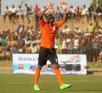 Inter Allies goalkeeper Kwame Baah