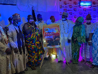 Traditional rulers at the media launch of the Tribute Concert and Awards 2022