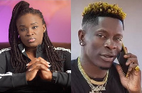 Jessica Opare Saforo and Shatta Wale