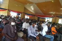 Gathering of NPP Asante Akim South Constituency members