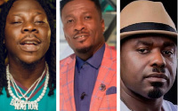 Stonebwoy, Asamoah Gyan and Nacee