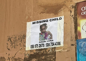 The missing child, Juweida Osman