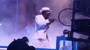 Shatta Wale performs at Ghana Meets Naija