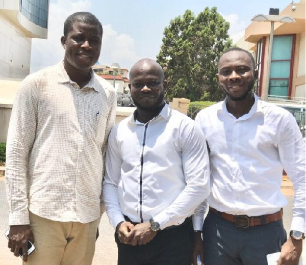 Elikem Kotoko, Stephen Kwabena Attuh and Issifu Seidu Kudus Gbeadese