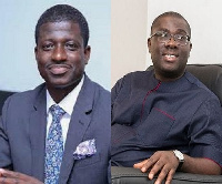 Convener for the Let My Vote Count Alliance, David Asante and National Organiser of NPP, Sammi Awuku