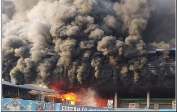 Kejetia market was gutted by fire on Wednesday, March 15, 2023