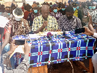 The Concerned Sissala Movement speaking at a press conference